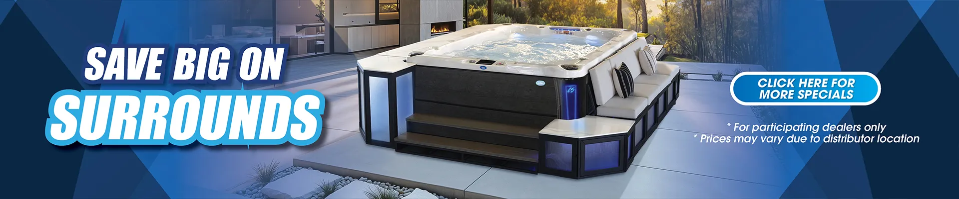 Calspas hot tub being used in a family setting - Milpitas
