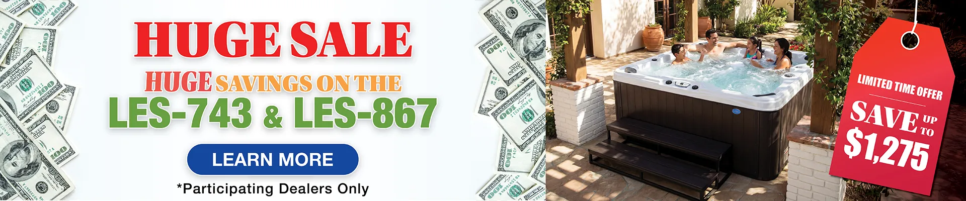 Calspas hot tub being used in a family setting - Milpitas